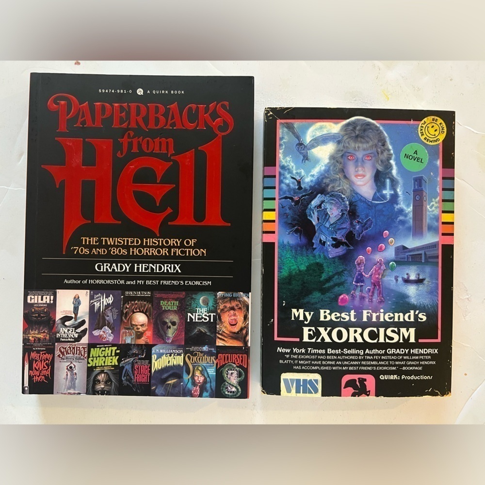 Grady Hendrix Book Bundle - Quirk Productions